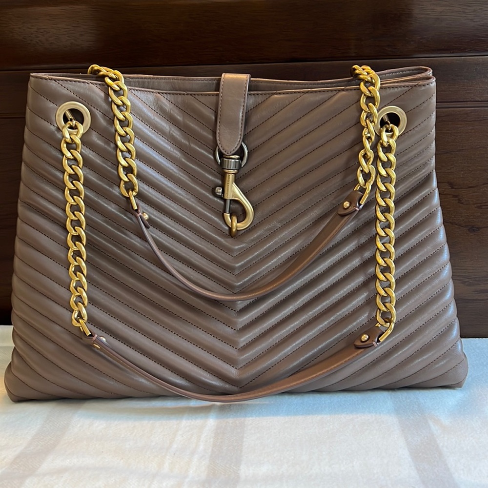 Rebecca Minkoff Edie Maxi Tote Quilted Chevron